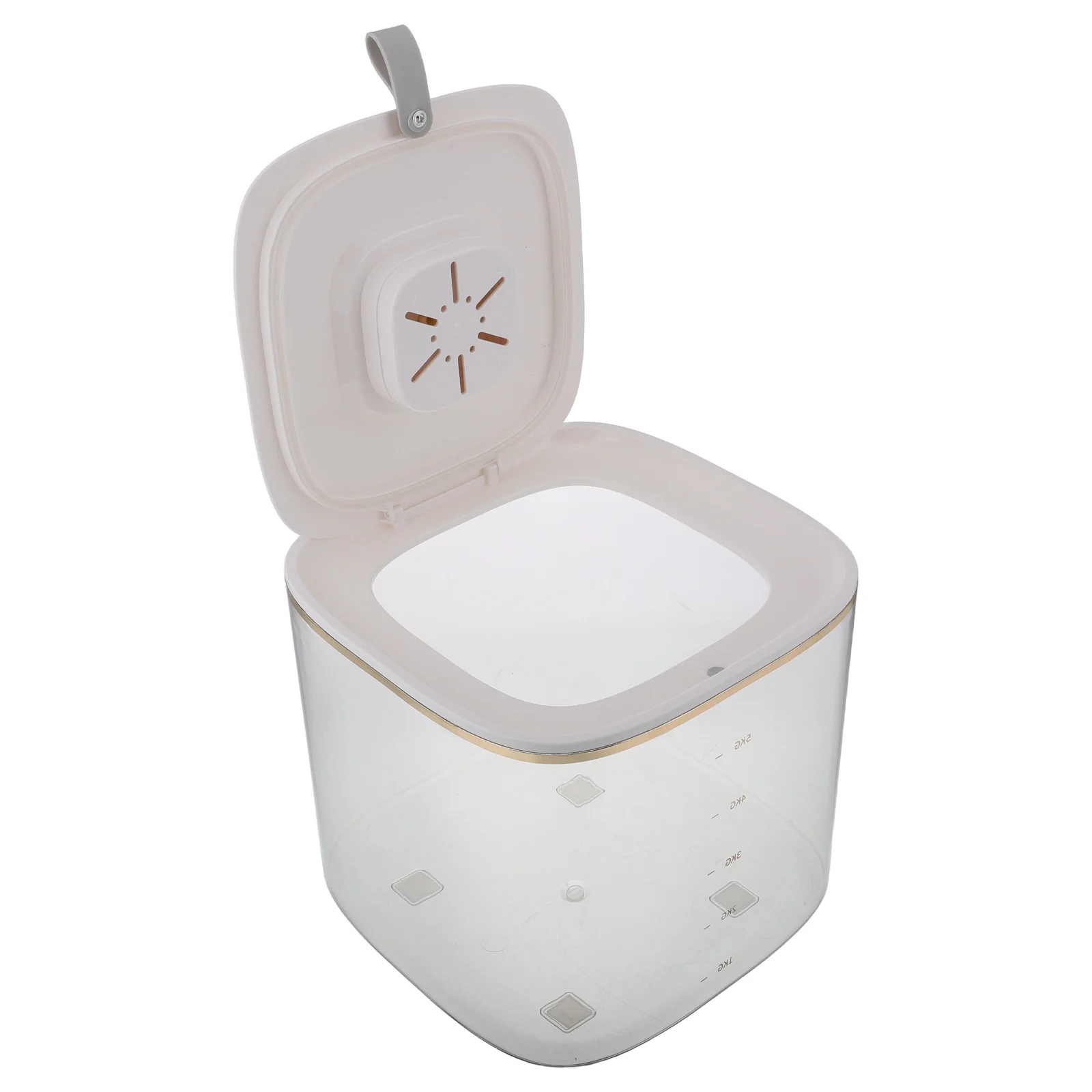 

Large Airtight Rice Storage Container Sealed Grain Bucket Food Jar Household Kitchen Storage for Rice Flour Coffee Dispenser