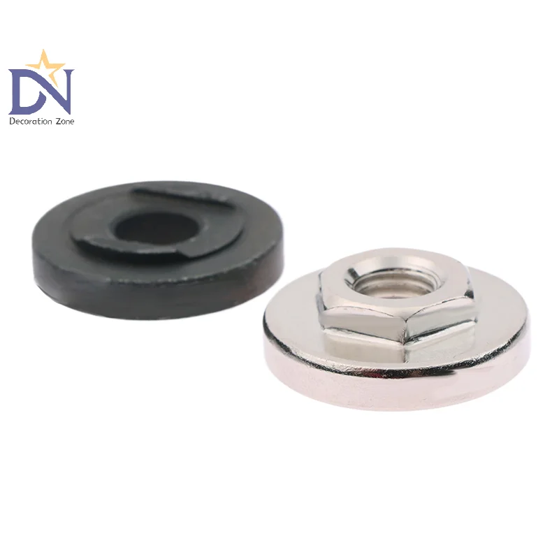 Innner & Outer Flange Nut Set, Set of Two; Perfect for Angle Grinder Upgrade Polishing Machine Components