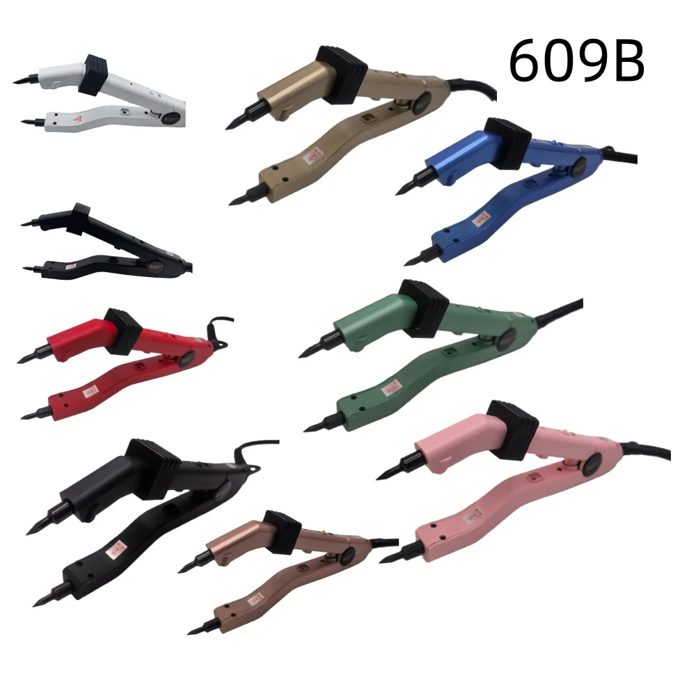 

Набор инструментов для профессионального и бесследного наращивания волос 609B Pointed Mini, для укладки и установки, мультиупаковка