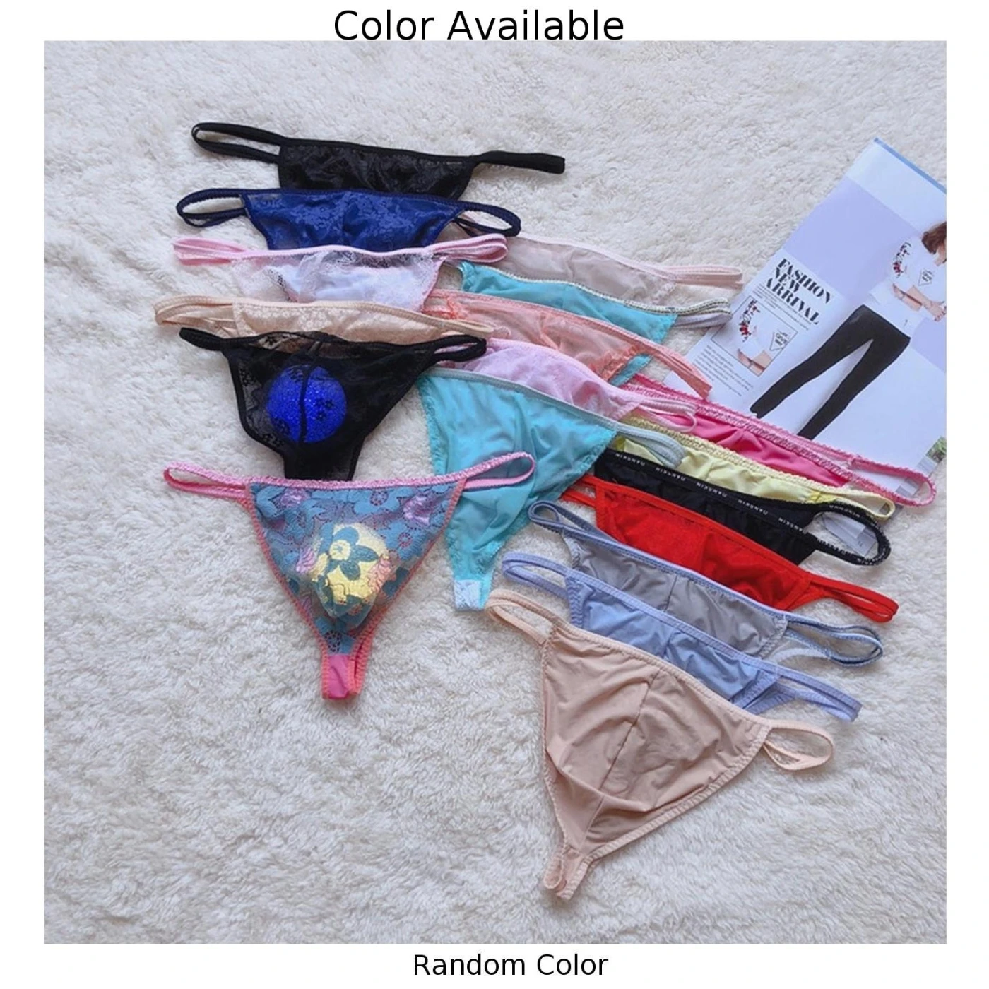 Sous-vêtements pour hommes, slips séduisants avec pochette en dentelle, string G, parfaits pour les Occasions spéciales et un usage quotidien