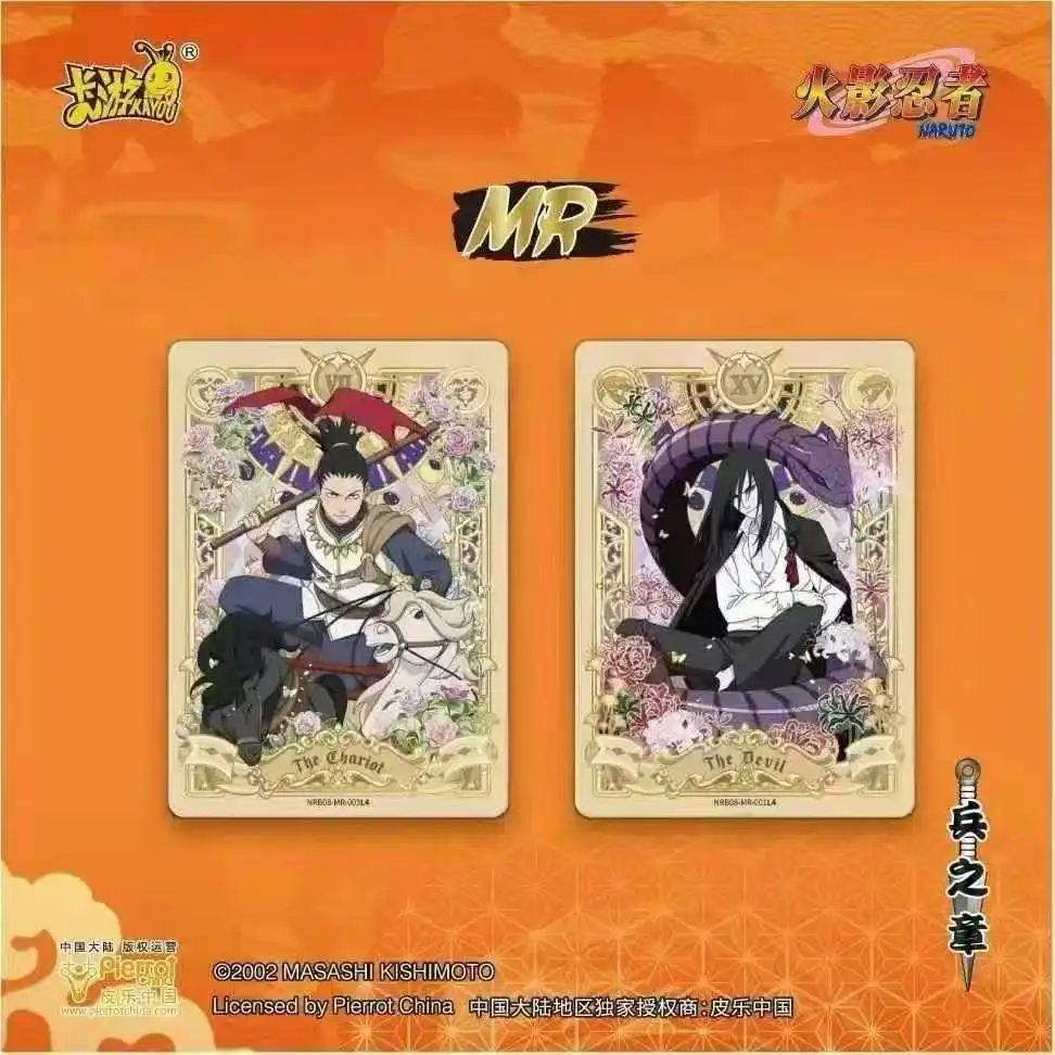 2025 kayou anime original naruto cartões t2w8 capítulo dos