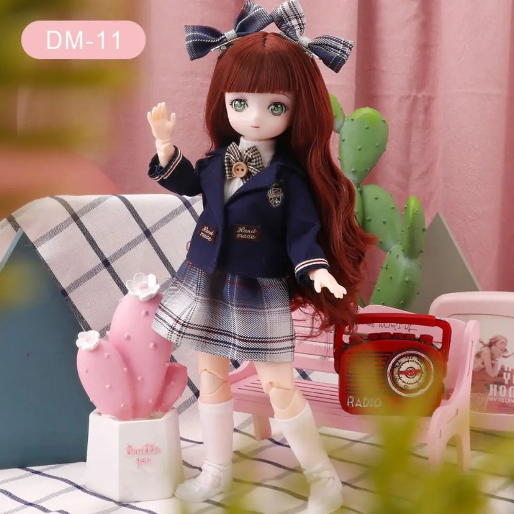 

Юбка 30 см, одежда для кукол BJD, красочная одежда для кукол Kawaii 1/6, одежда для кукол BJD, подвижное тело, милое 11-дюймовое платье для кукол BJD, хлопковая кукла