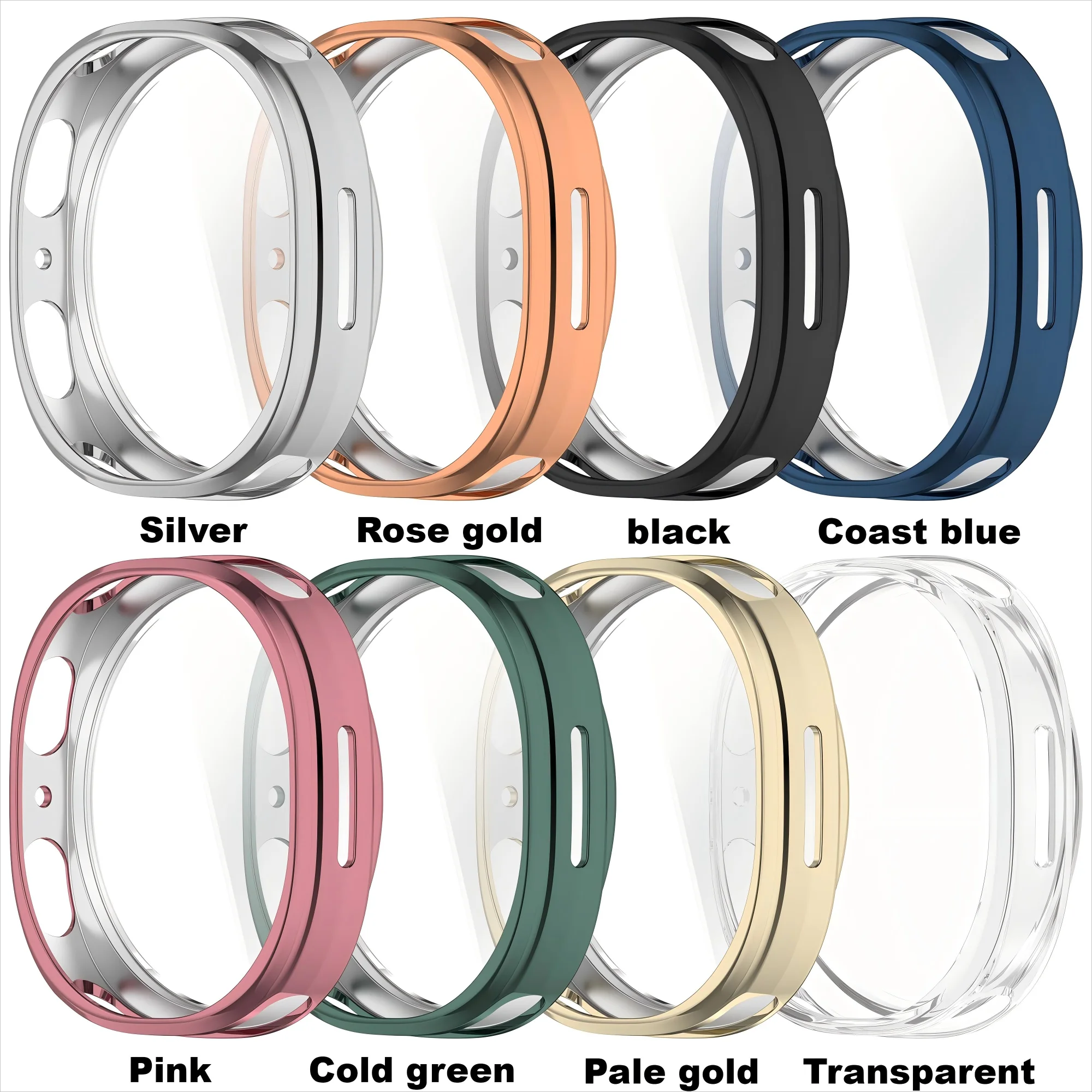 Soft TPU Case for Samsung Galaxy Watch 8 40mm 44mm Smart Watch Flexible Protective Case Soft Shell for Galaxy Watch8 Classic