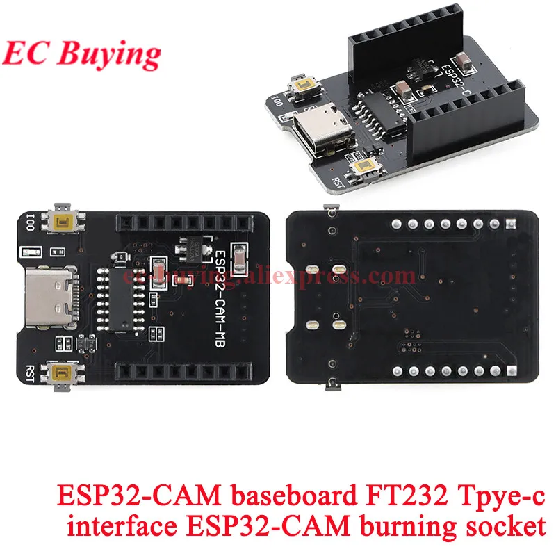 ESP32-CAM-MB ESP32 Seriell zu WiFi BLE Typ-C MICRO Kameramodul Entwicklungsboard CH340 FT232 GC2145 OV2640 OV3660 ESP32-S3-N16 – Detail 7