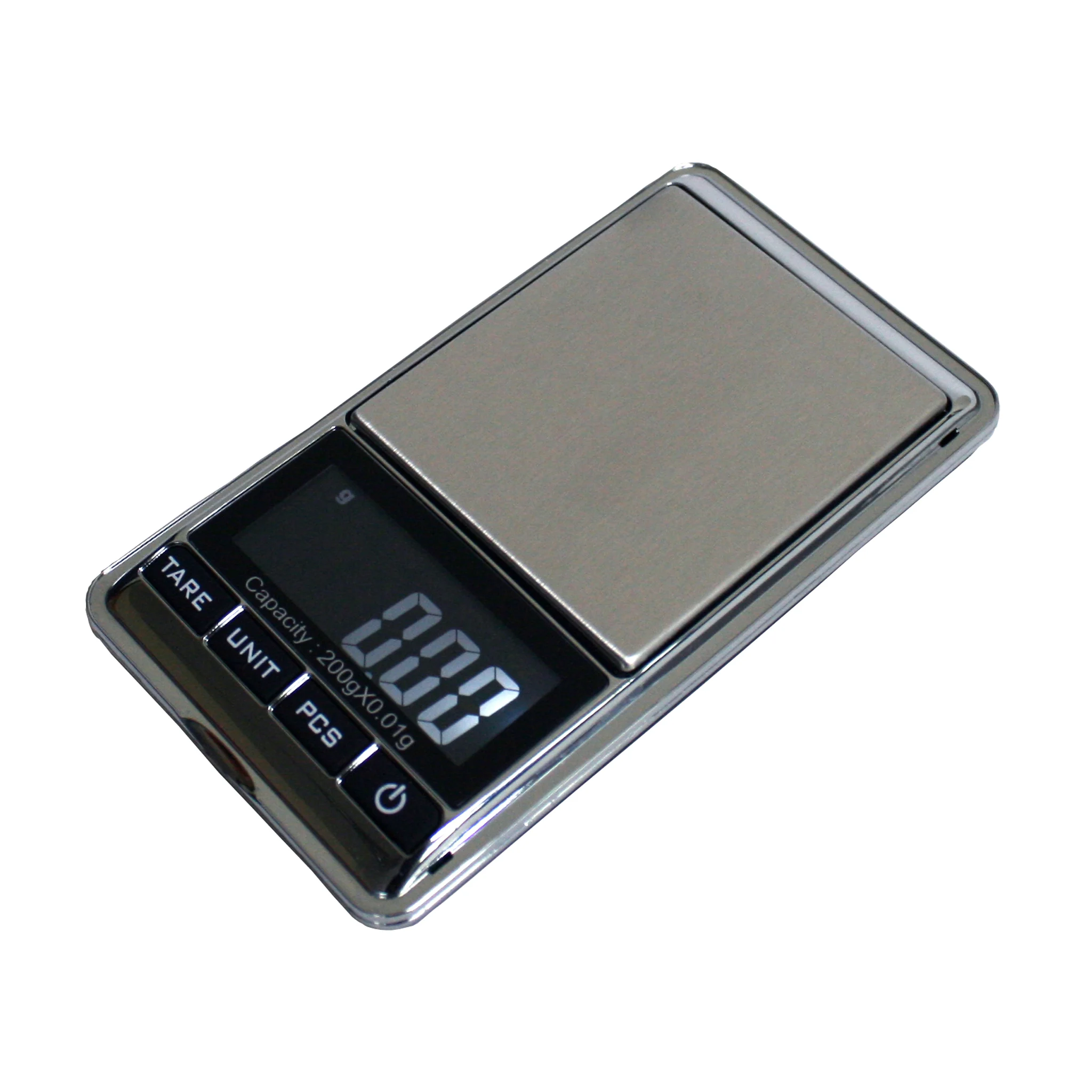 GemTrue Highly Accurate Scales Jewelry Weight Diamond Digital Balance Pocket Weighing Scales Pocket Scale 200g x 0.01g DK46011