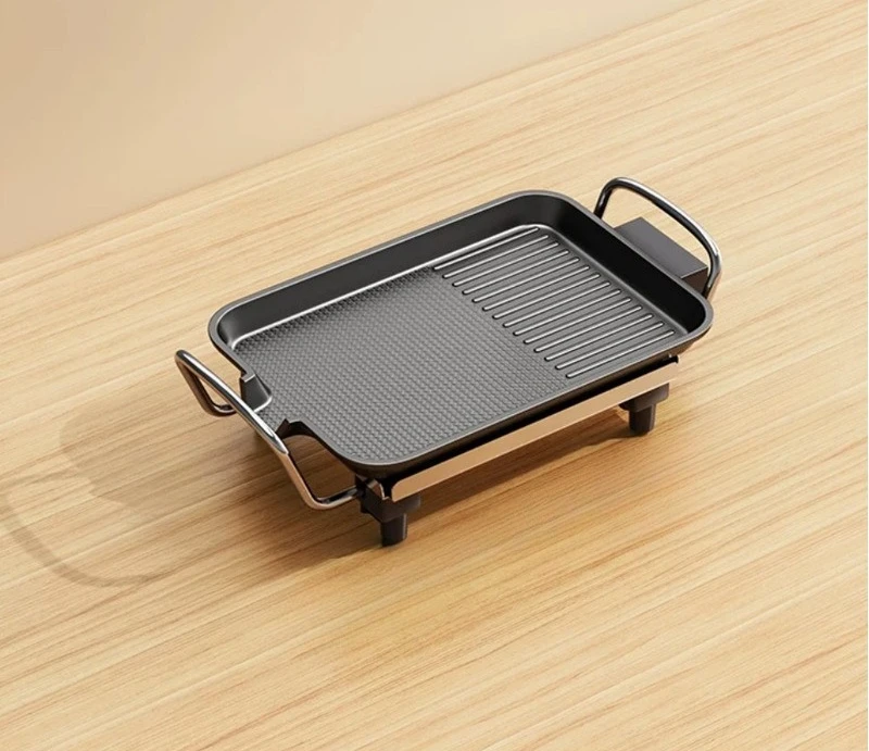 

Electric grill, household smokeless grill, electric grill pan
