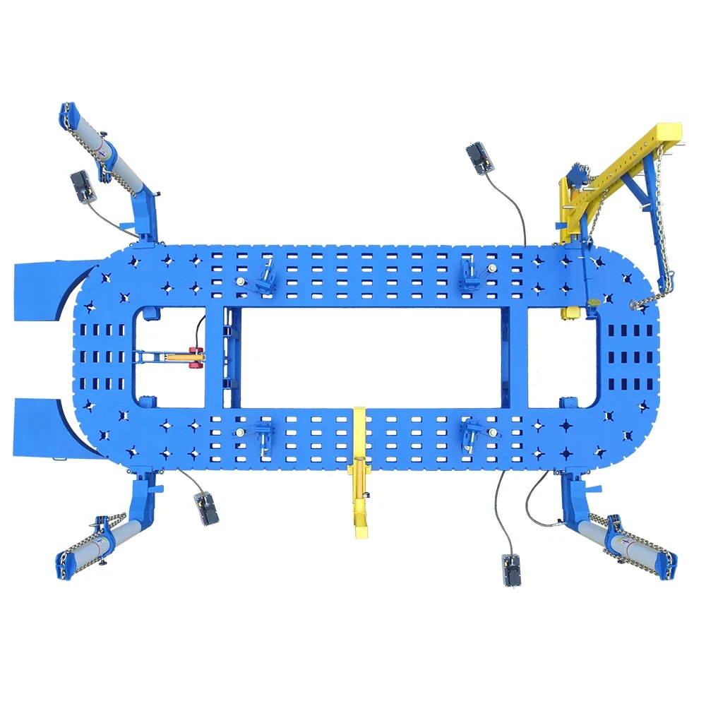 Manganese Steel Autobody Frame Straightening Pulling Machine Car Bench For Accident Car Chassis Collision Repair