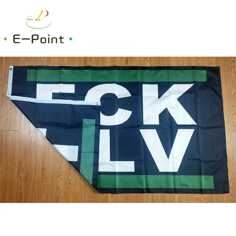 FCK TLV Flag for MHFC Fans 60x90cm 90x150cm Full Size Decoration for Home Garden