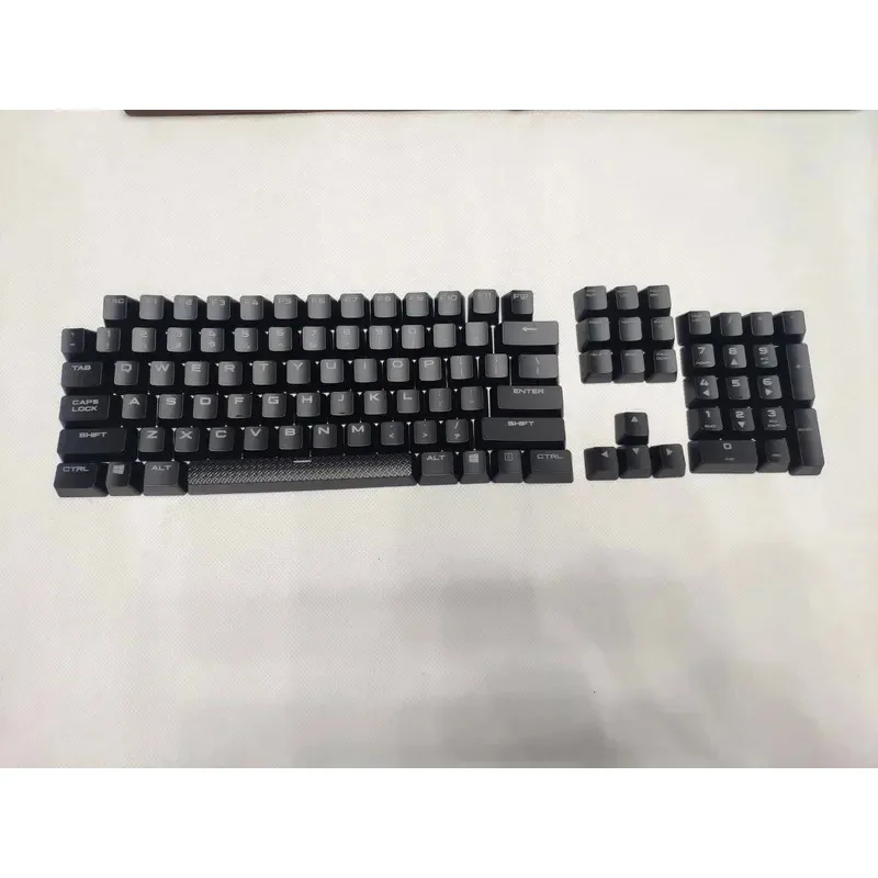 1 conjunto completo de tampa de chave original para teclado mecânico Corsair K70 Lux/K70 Lux RGB/K95 strafe K63 K65 Coszei