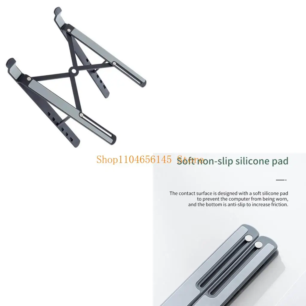 

5ASD Вертикальный ноутбук регулируемый слот, подходящий для настольного пространства, сэкономив ноутбук вертикальный подставка