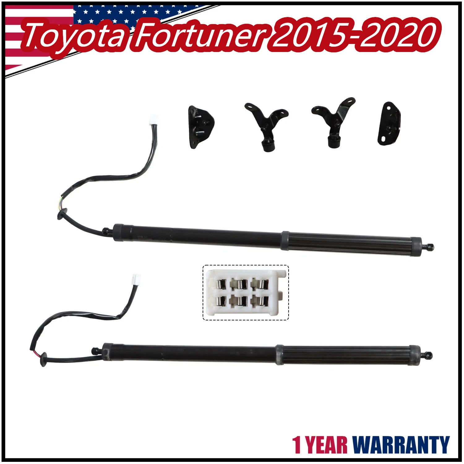 

68910-71030 68920-71030 Left and Right Tailgate Lift Support Strut Electric Tailgate Gas Struts For 2015-2018 Toyota Fortuner