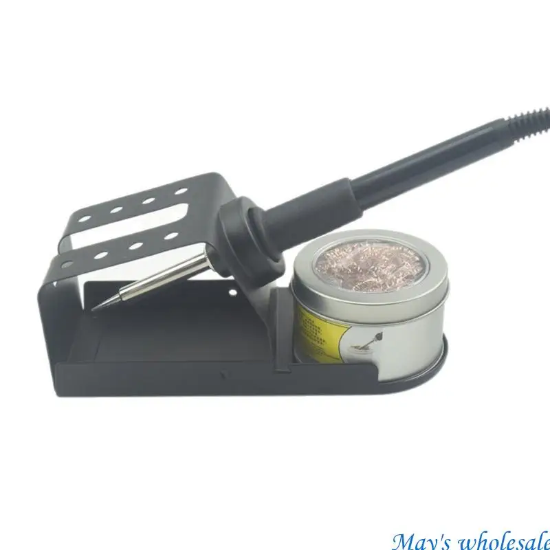 Metal Tip Cleaner Stand for Soldering Iron Repair Table Use Set 448A