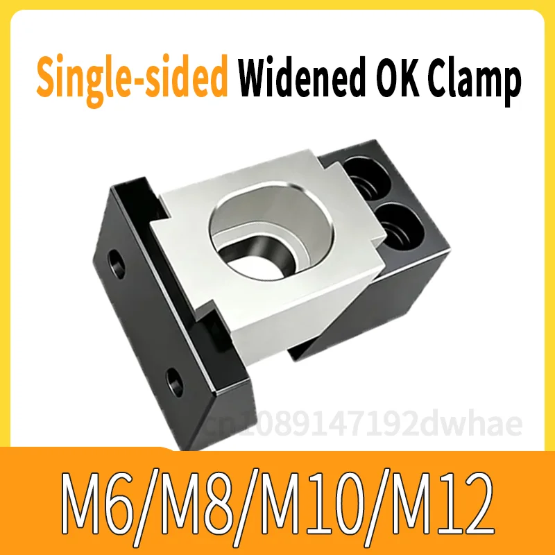 M6/M8/M10/M12 Pneumatic Single-sided Widened OK Vise CNC Fixture Machining Center  Anti-lifting Workholding Clamp