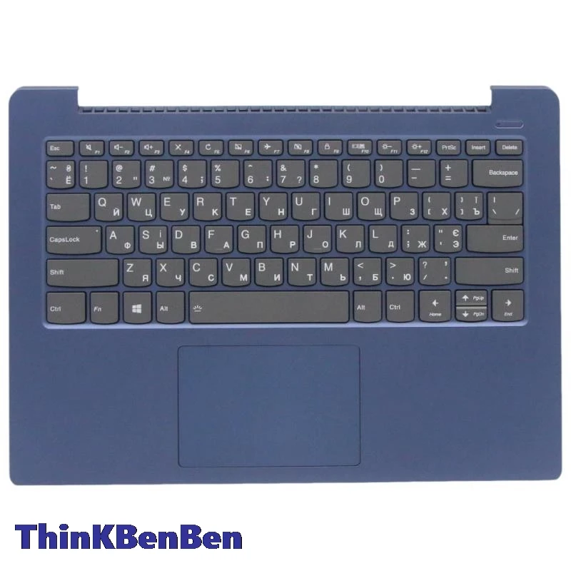 

UKR Ukrainian Blue Keyboard Upper Case Palmrest Shell Cover For Lenovo Ideapad 330S 14 14IKB 14AST 5CB0R07774