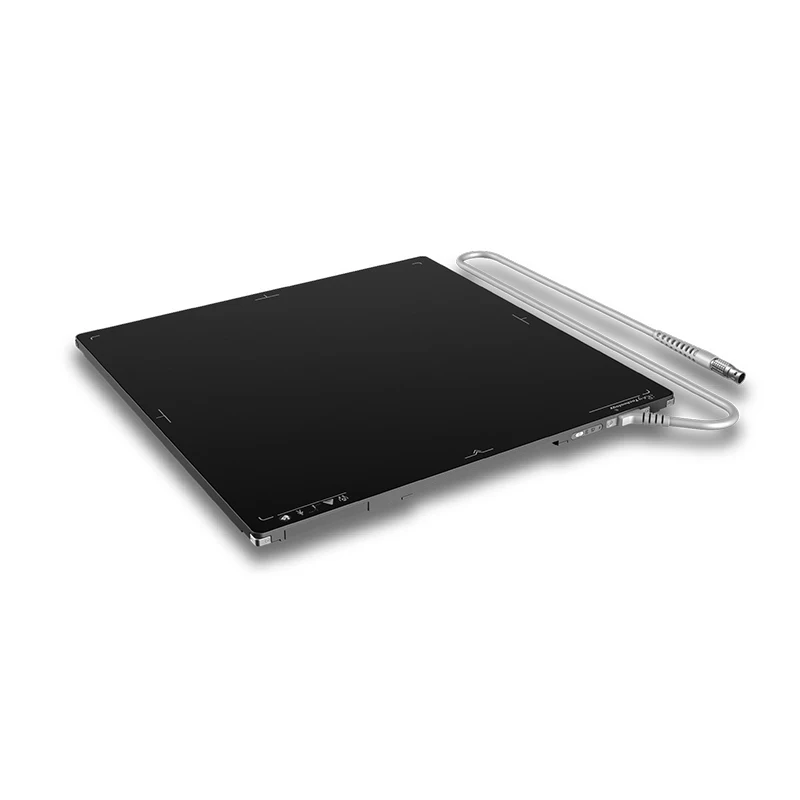 14×17 Cassette-Style Wireless DR Flat Panel System, Compatible with Human & Veterinary Software