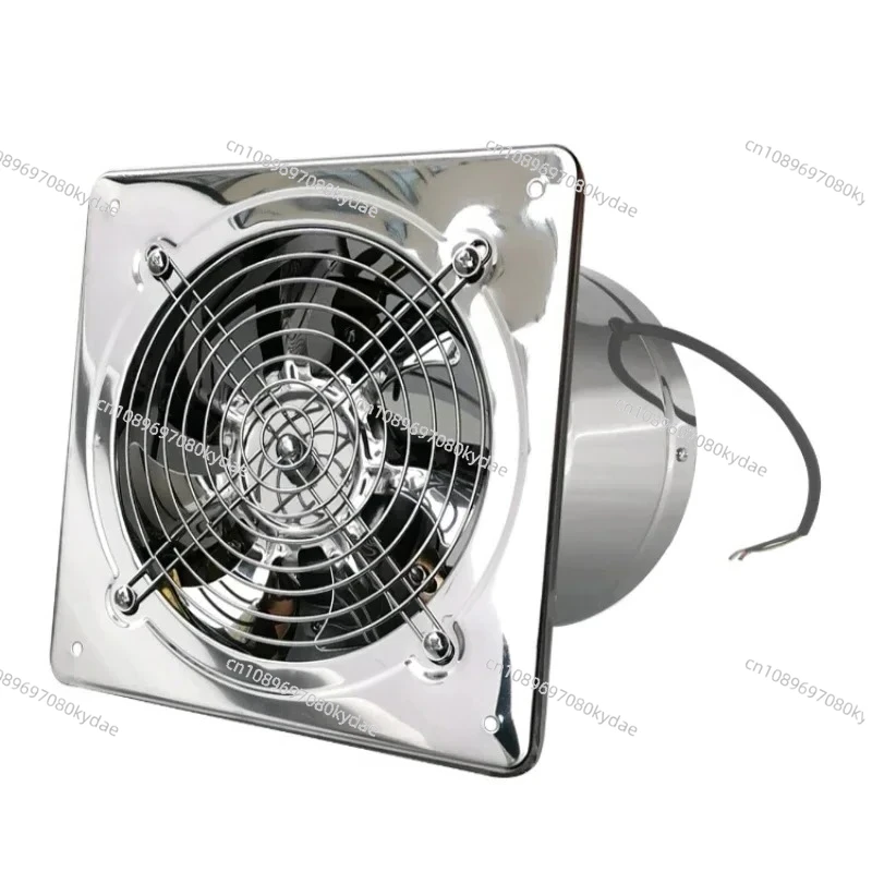 Kitchen Exhaust Fan Strong And Silent Industrial High-speed  Axial Flow Fan Small  Bathroom Household Use