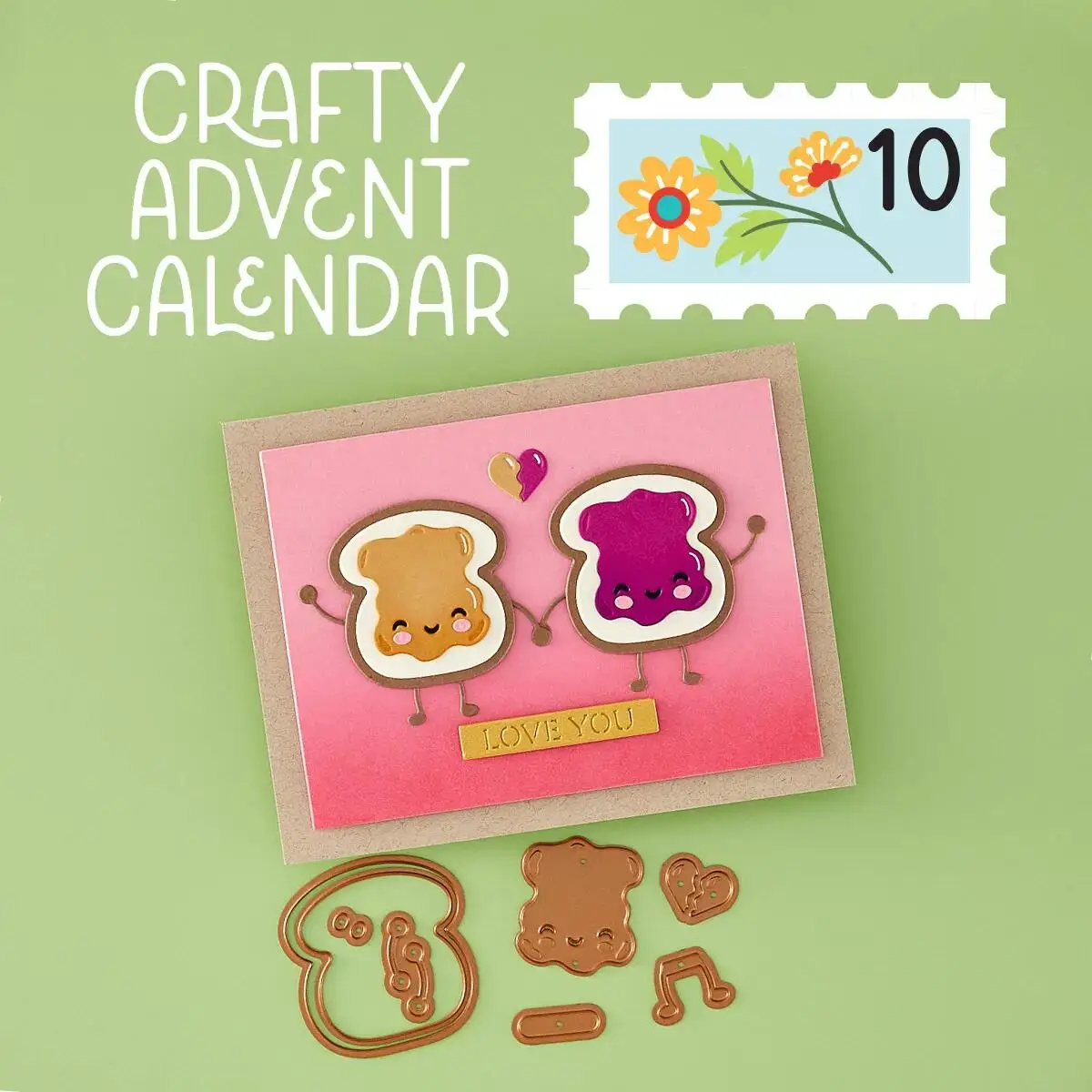 Love You Metal Cutting Dies for DIY Making Card Scrapbook Decoration Craft Template Supplies 2026 Spring Valentine Easter New