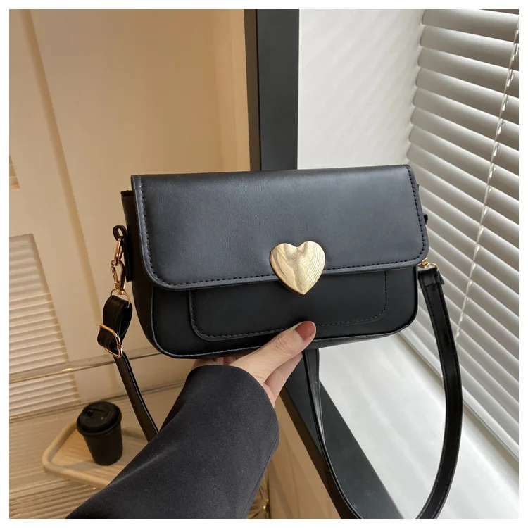 

Niche Versatile Love Bag, New Sewing Line Women's Bag, Single Shoulder Oblique Span Bag