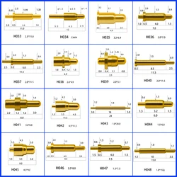 1PCS High Current Spring Loaded Pogo Pin Male Female Connector Power Heavy Current Battery Connector POGOPIN Header Charge 37-56