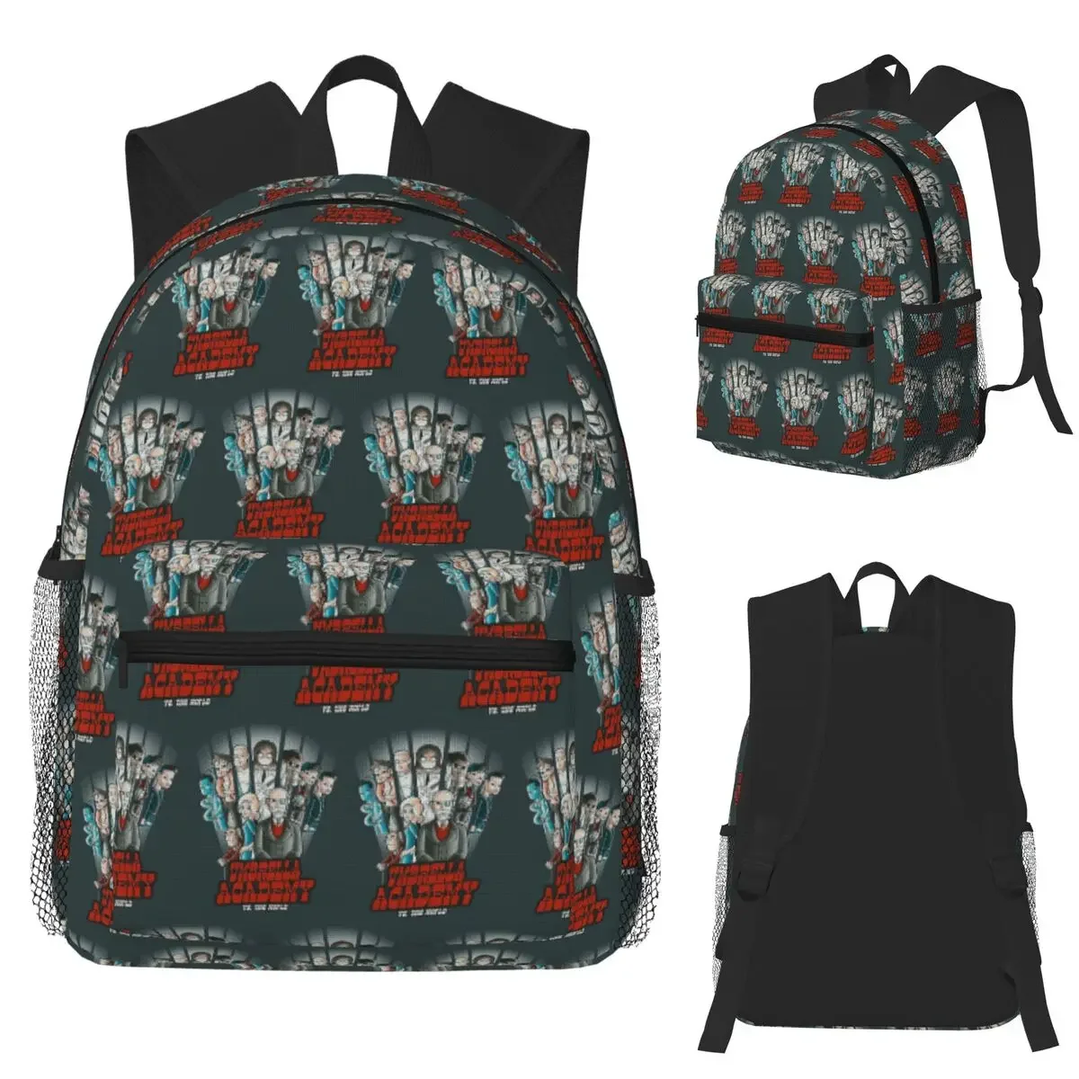 TV The Umbrella Academy  Student Backpack School Bag Hiking Travel Daypack for Men Women Fashion Bookbag Shoulder Bags