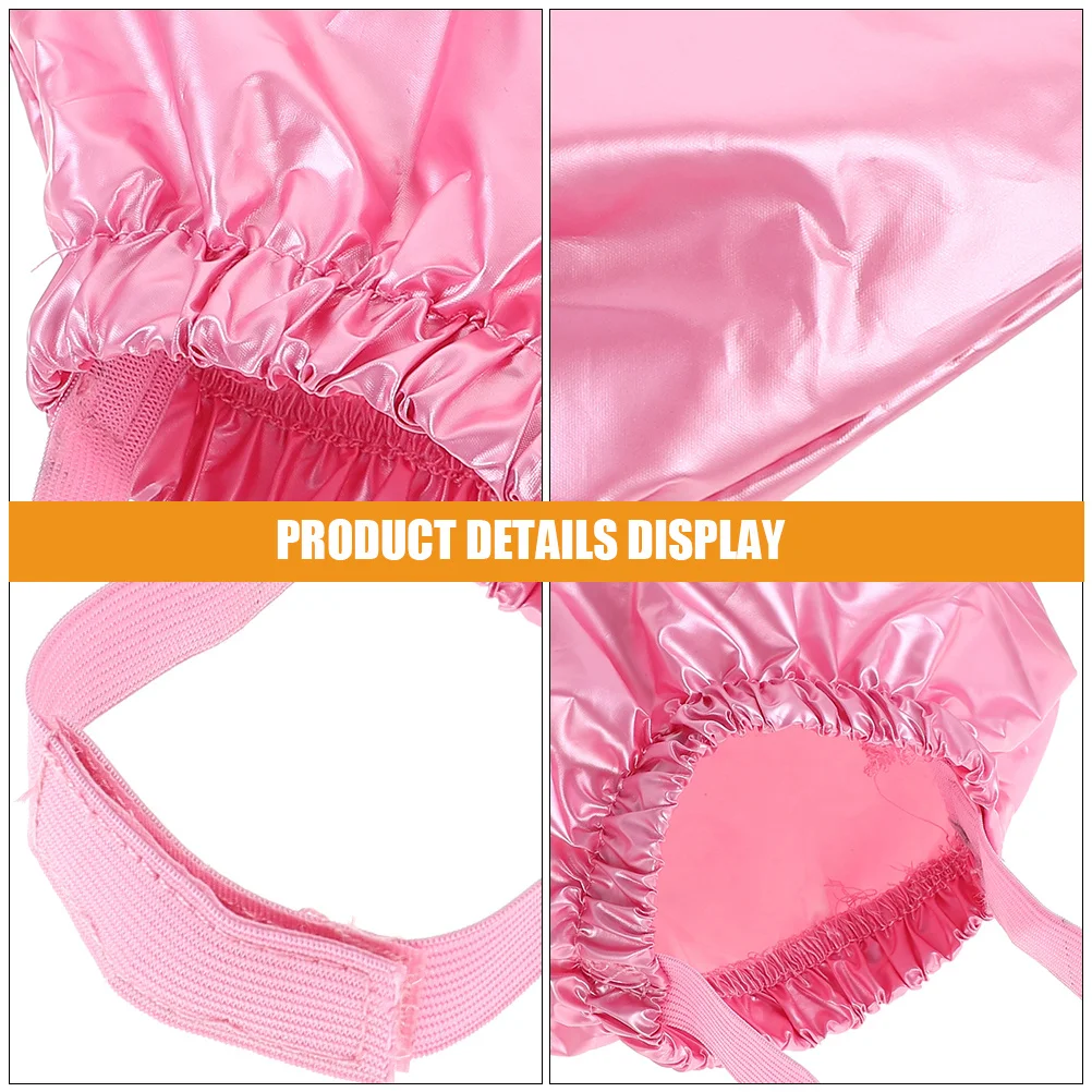 

Pet Shower Cap Waterproof Satin Eva Adjustable Strap Comfortable Puppy Bath Hat Cat Shower Ear Cover Reusable Grooming Bath