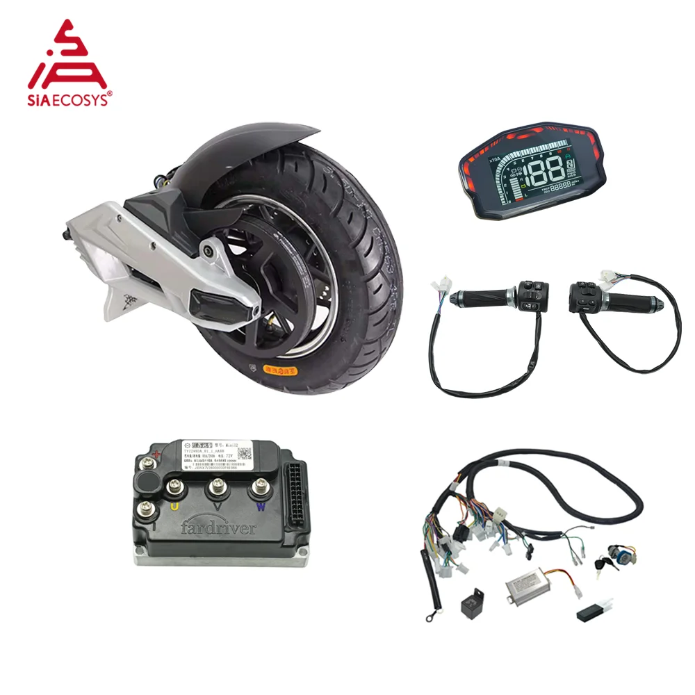 

Electric Scooter 1000W Mid Drive Motor Complet Kits QSP090B-80 72V Powerful Central Engine Conversion Set
