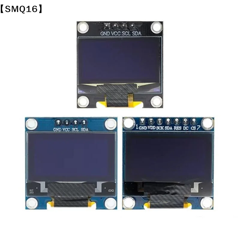 0.96 Inch OLED Display Module I2C IIC Serial White Screen 128x64 SSD1306 Driver Board Compatible With ESP32 STM32【SMQ】