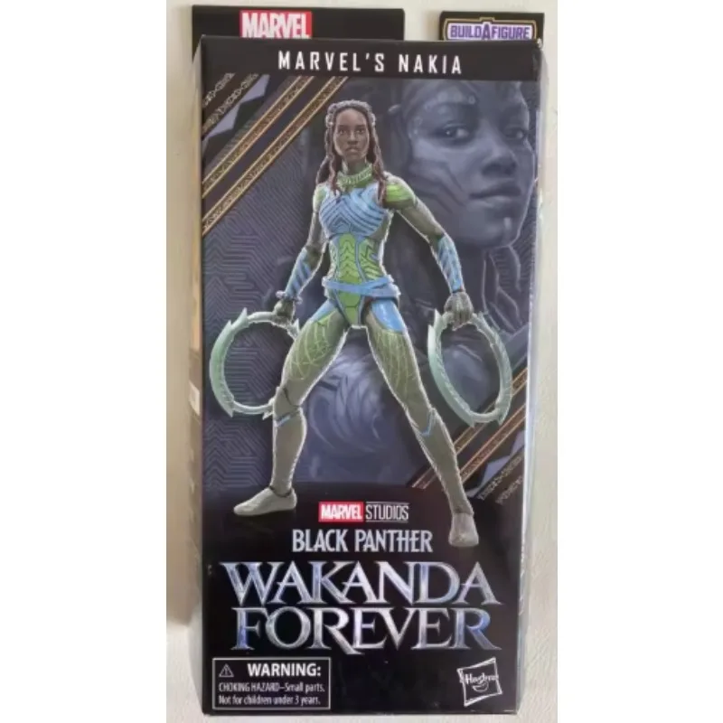 

Оригинальная коллекционная фигурка Hasbro Marvel Legends Series BLACK PANTHER WAKANDA FOREVER MARVEL'S NAKIA, аниме-фигурки, игрушки, украшения