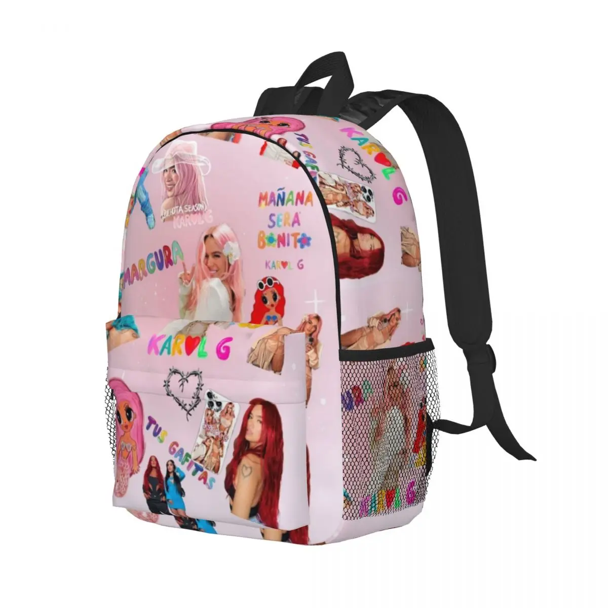 Manana Sera Bonito Karol G Bedrukte Lichtgewicht Casual Schooltas Voor School, Buiten, Winkelen, Kantoor 15Inch