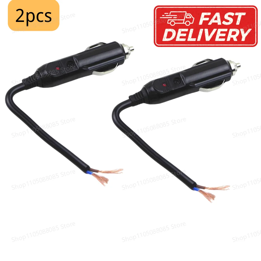 

1/2 шт. 12В/24В Автомобильный разъем-адаптер для прикуривателя 20А со светодиодной подсветкой для автомобиля/фургона, аксессуары для автотранспорта