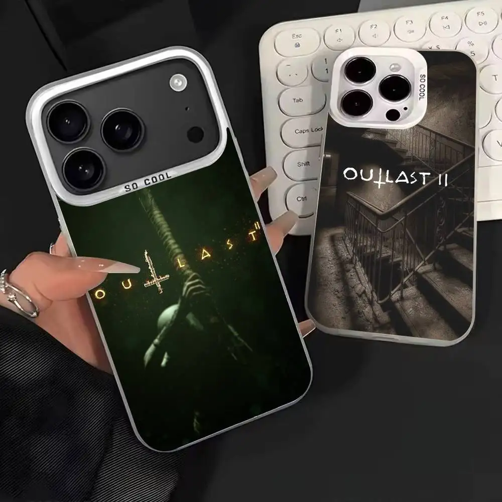 Outlast G-Game Phone Case For iPhone 17,16,15,14,13,12,11,Mini,Pro,E,MAX Matte Shockproof