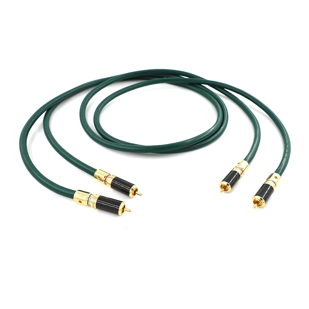 Furukawa FA-220 OCC Single  Copper Fired Signal Wire Audio Wire Encryption  Shielding Gold/rhodium plated fiber thread