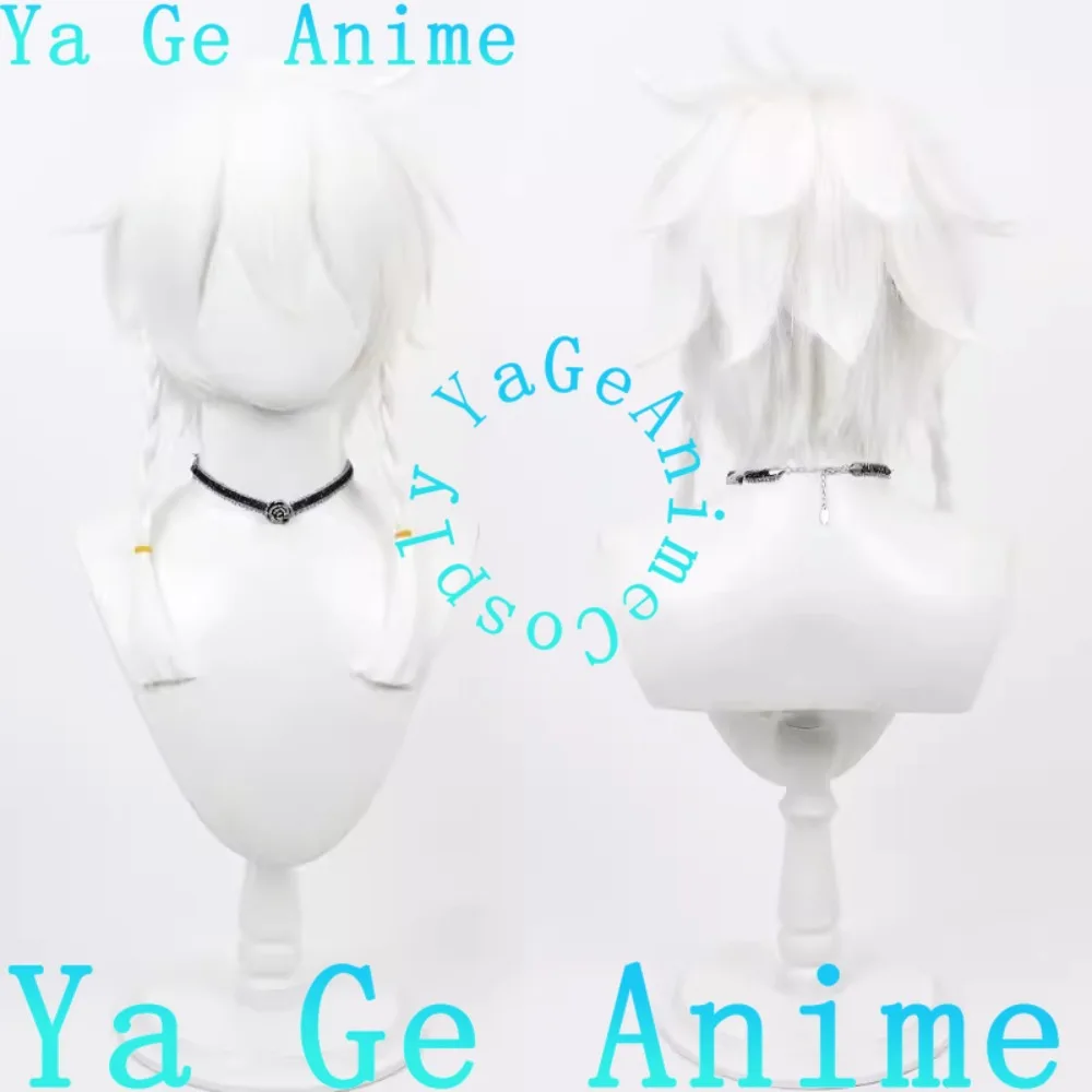 

Парик для косплея Identity V: Truth Under Seer, белый, для аниме, игр, Хэллоуина, карнавала, вечеринок, синтетический, термостойкий