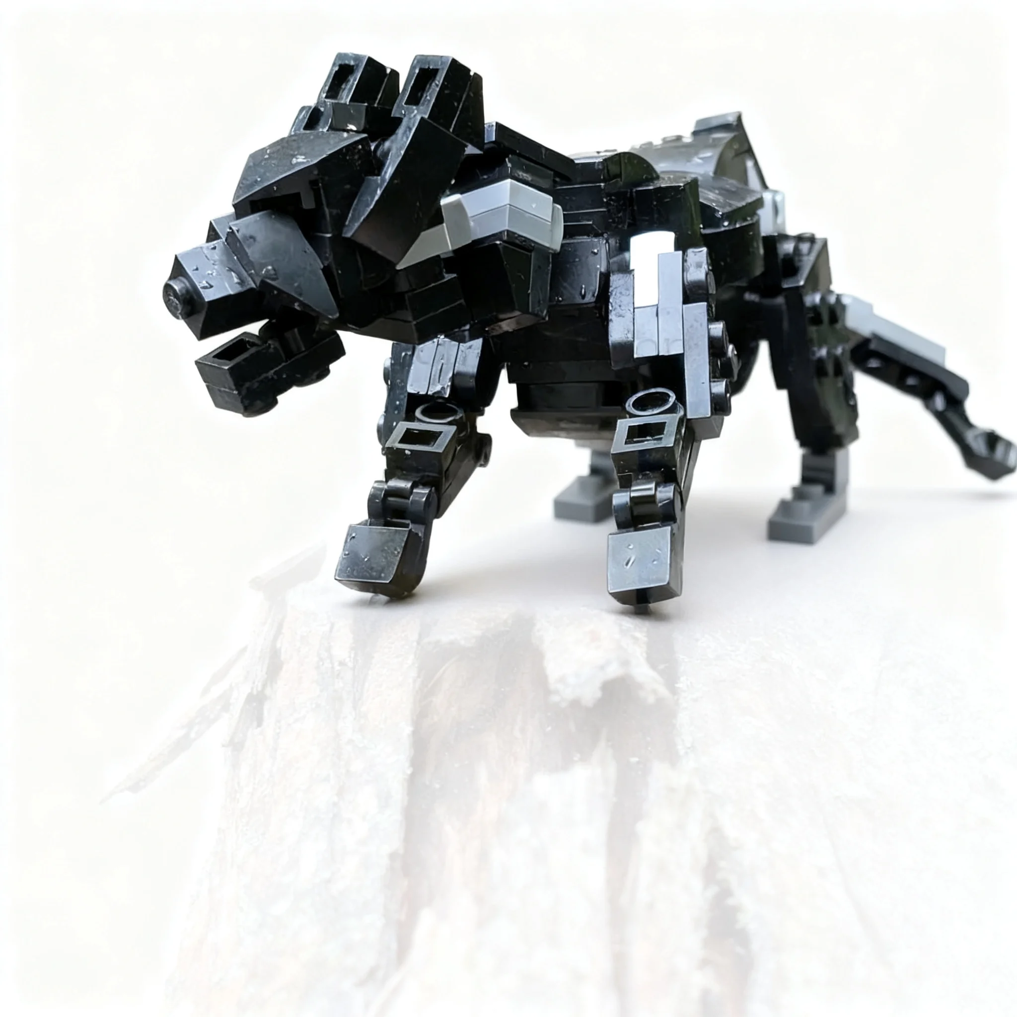 151pcs MOC Other Black Panther panthera pardus or onca trallin biologically Model Building Blocks Christmas Gift For Collectors