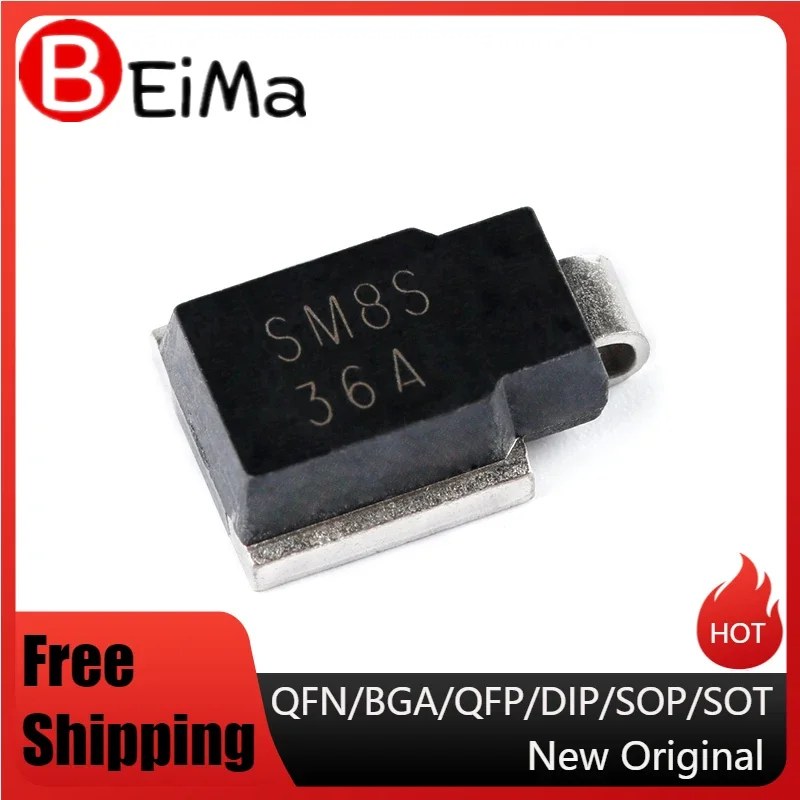 (10piece)SM8S36A SM8S33A SM8S30A SM8S36B SM6A27 SM8S16A SM8S10A SM8S17A SM8A27 SM8S22A SM8S12A SM5S24A SM5A27 SM8S26A DO-218AB