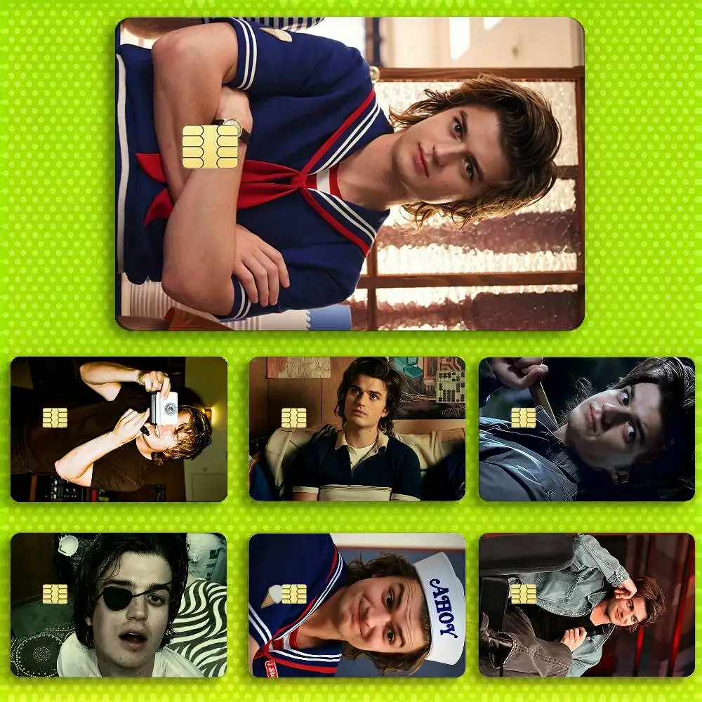

Joe Keery Stranger HD Waterproof Card Skins Protective Stickers for Credit Bank Game Cards