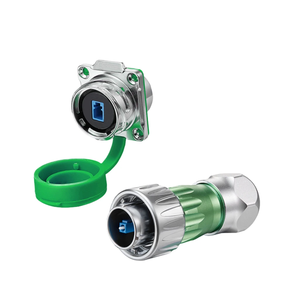 

DH-24 Волоконно-оптический разъем Сигнальный разъем LC Одномодовый двухъядерный 10 Гбит/с Высокие частоты передачи для интернет-устройств