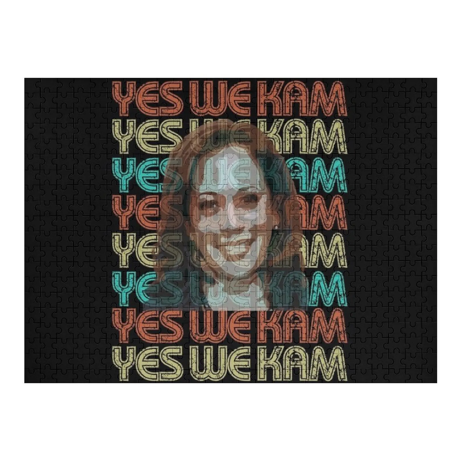 

Yes We Kam Kamala Harris 2020 Quote Jigsaw Puzzle Custom Wood Custom Child Gift Novel Toys For Children 2022 Puzzle