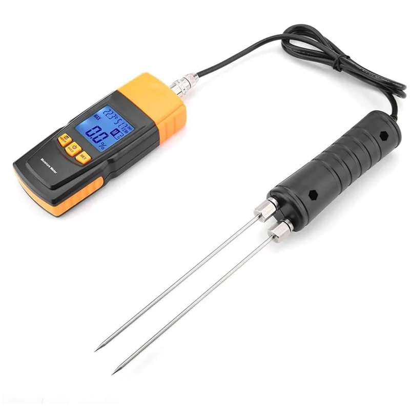 

B50B-Professional Digital Hygrometer GM620 Wood Moisture Meter Water Content Analyzer Wood Cotton Humidity Detector