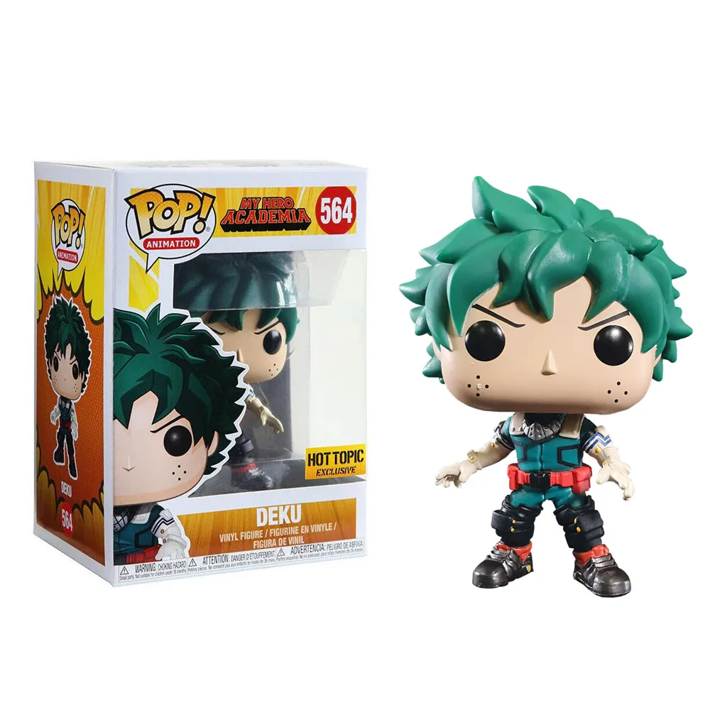 Funko Pop Animation My Hero Academia Deku in Onesie # 494 ديكو # 564 # 596 ألعاب شخصيات الحركة من الفينيل هدايا للأطفال