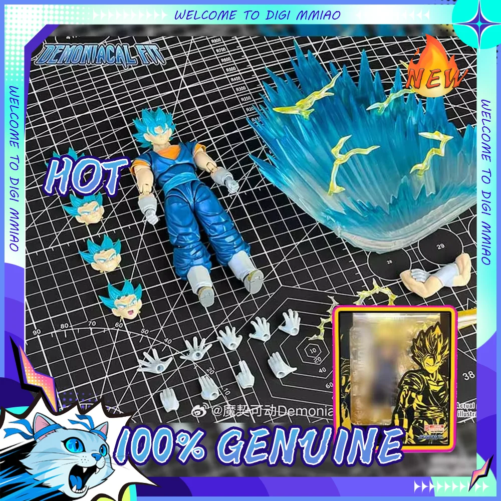 

Demoniacal Fit Vegito Dragon Ball Trump Card DBZ Action Figures Vegeto Figurine Gk Statue Collectible Model Gifts Custom Toys