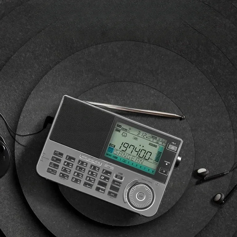 ATS-909X2 Portable Multiband Radio Receiver for FM SW LW Air Band with Stereo Audio and Full-Band Antenna view 6