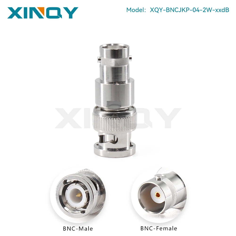 Xinqy Bnc-Jk Fixed Attenuator 1/3/6/10/20/30Db 2W 0-4g Rf Signal Power Attenuation Head