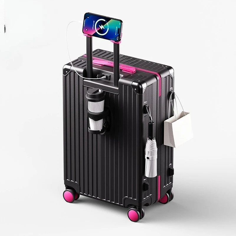 Female trolley case, male strong and durable student universal wheel boarding case