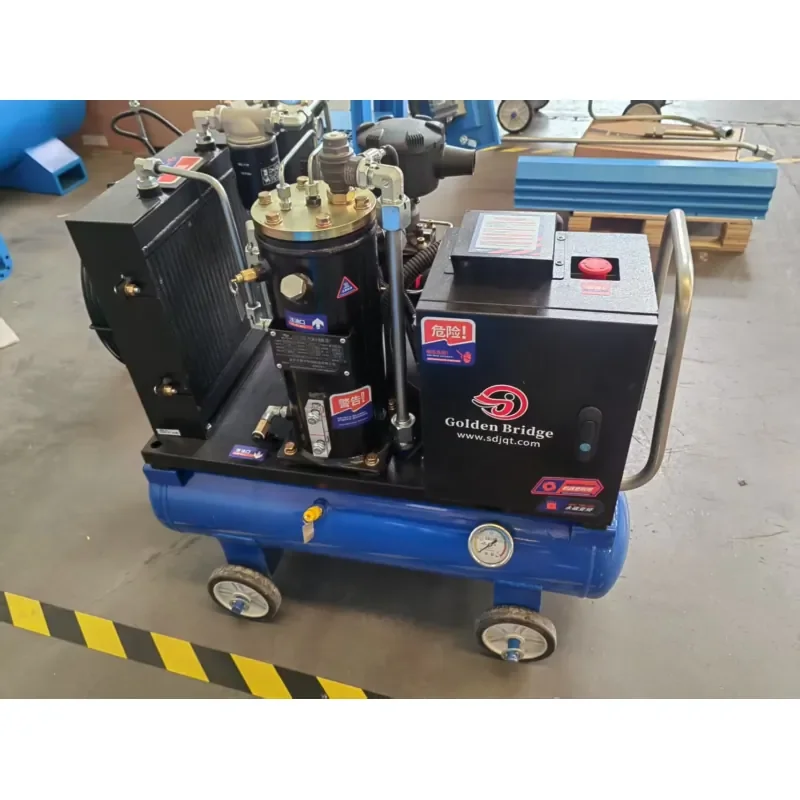 Golden Bridge Air Compressor 15KW Permanent Magnet Variable Frequency air Compressor Three-phase 220V