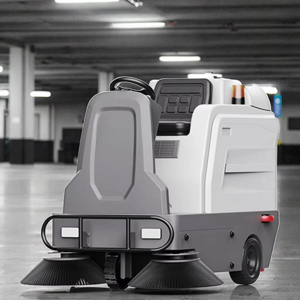 M3 Best Price Battery-powered Compact Ride-on Sweeper Road Cleaner Machine for Manufacturing Assembly