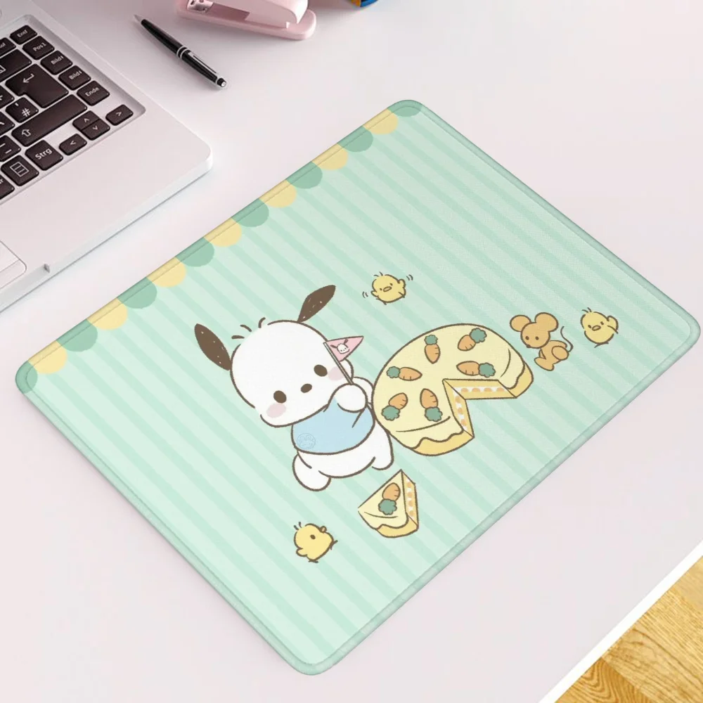 Game Mats Pochacco Keyboard Pad Small Desk Mat Pc Gamer Accessories Gaming Mouse Pad Anime Mousepad Mause Laptop Computer Table