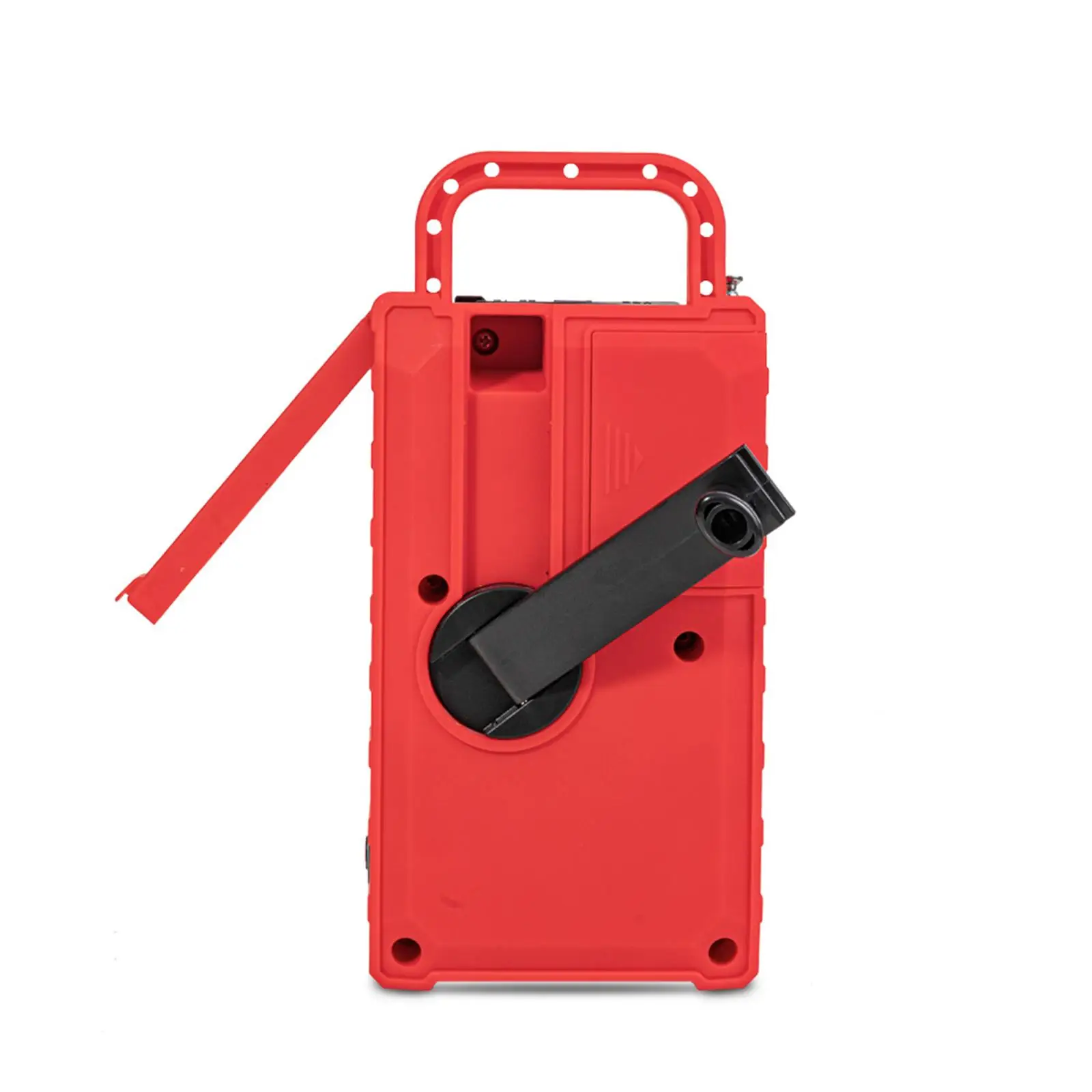 Multifunctional Hand Radio Solar Crank Dynamo Powered AM/FM Radio Emergency LED Flashlight and Power Bank Charger