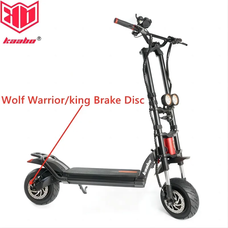 Original 145mm 160mm Brake Disc for Kaabo Wolf Warrior Wolf X/11 Wolf King GT Pro Smart Electric Scooter  145mm/160mm Disc Brake