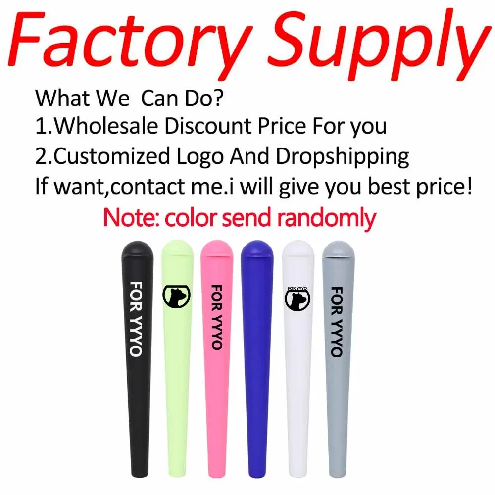 5pcs King Size Plastic Tube Waterproof Pill Box Mushroom cap Cigarette Paper Sealed Container Storage Holder Home Accessories - view 2
